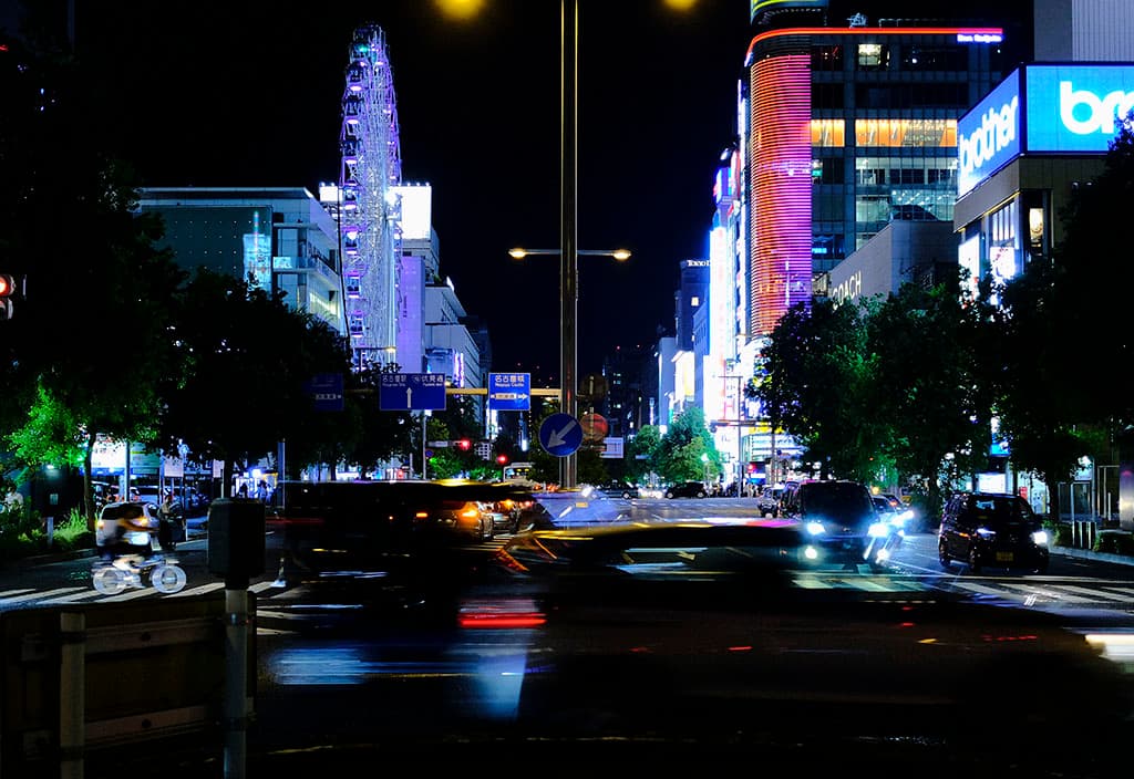 nagoya 栄 夜景